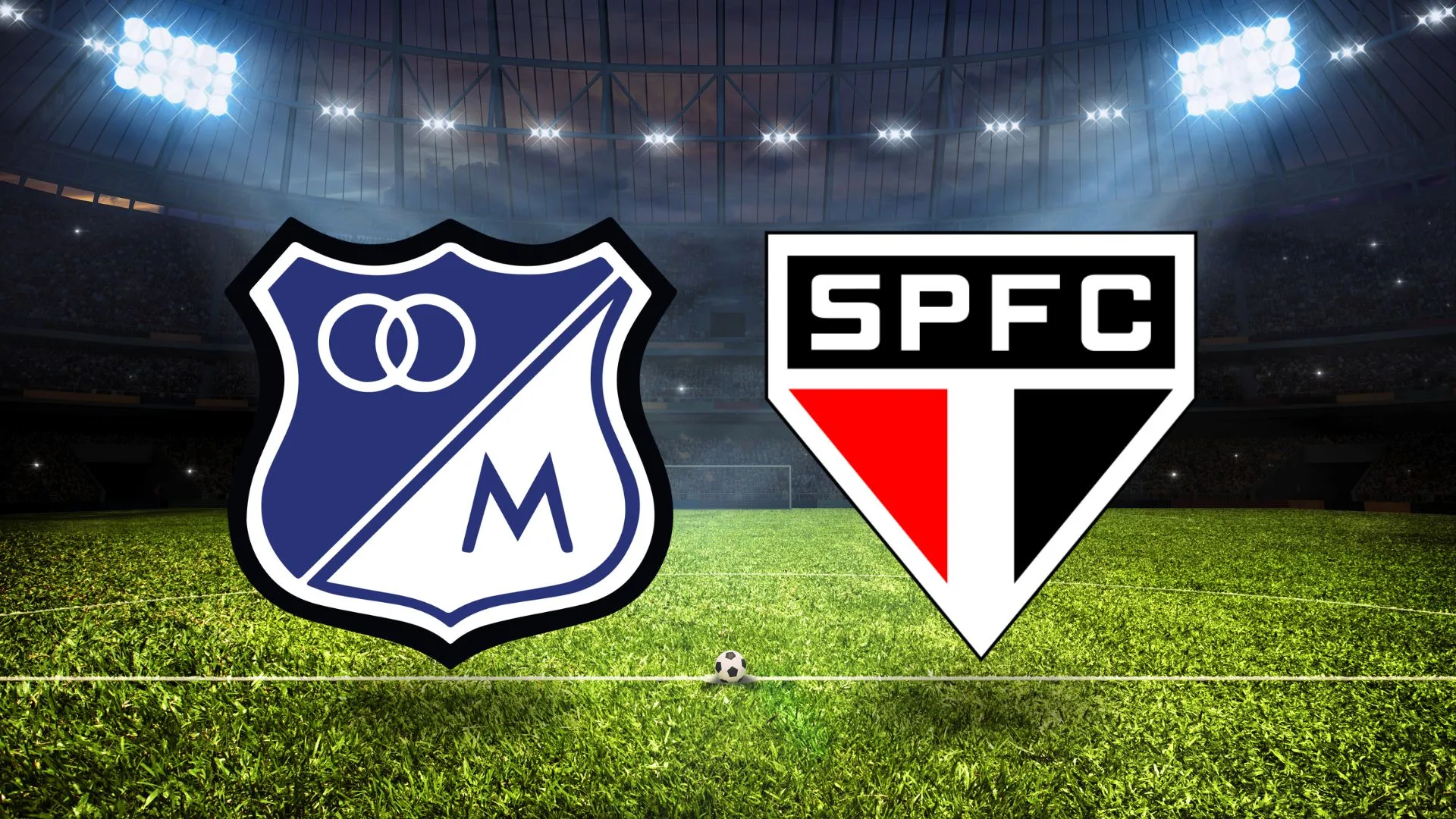 Millonarios x São Paulo onde assistir e escalações.| Foto: Reprodução SCC10
