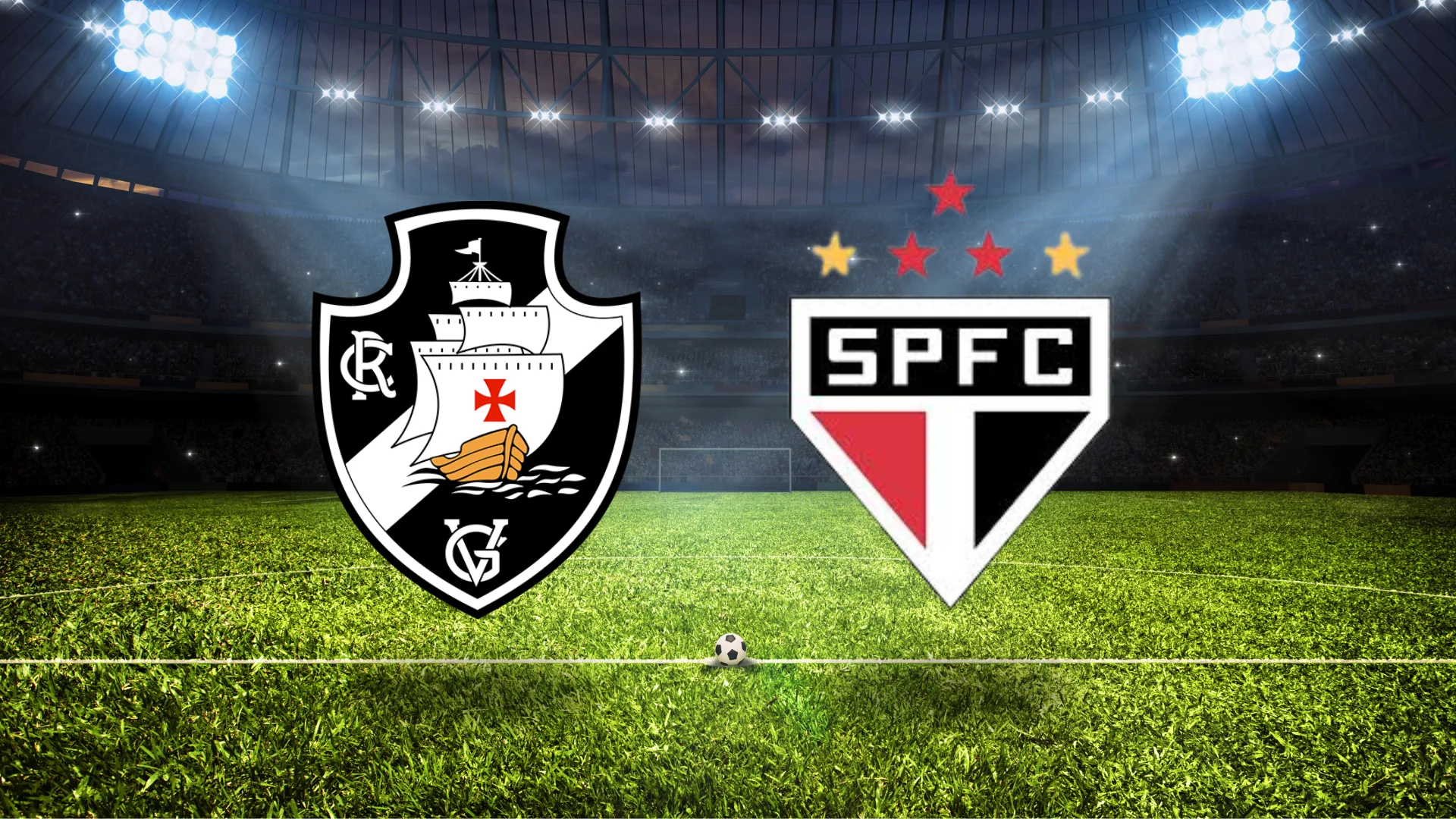 Vasco x São Paulo onde assistir e escalações.| Foto: Reprodução SCC10