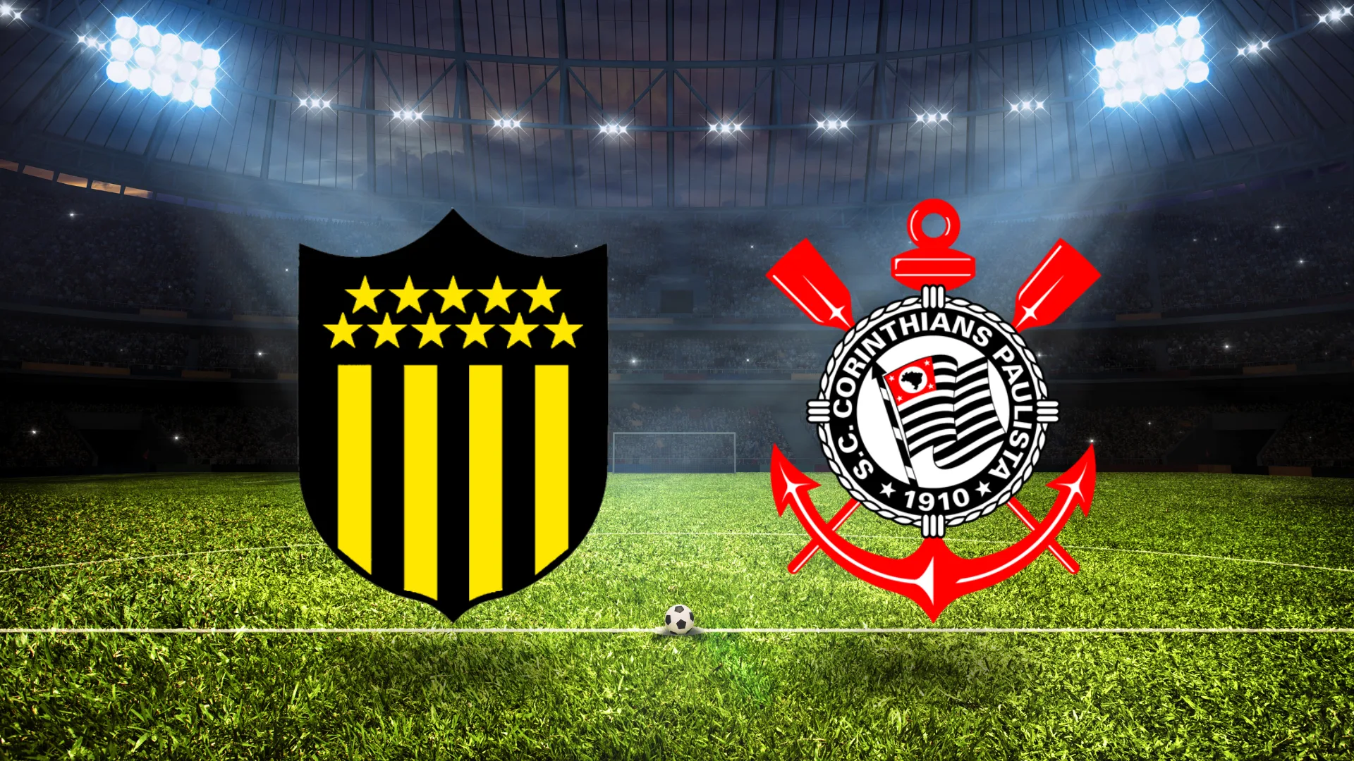 Peñarol x Corinthians onde assistir e escalações.| Foto: Reprodução SCC10