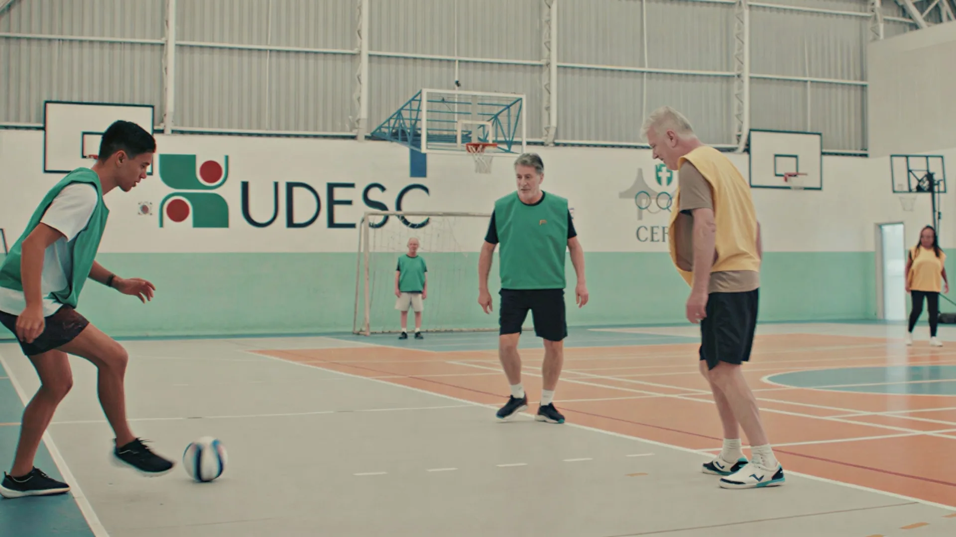 Udesc abre vagas para futebol adaptado para idosos.| Foto: UDESC Divulgação / Reprodução
