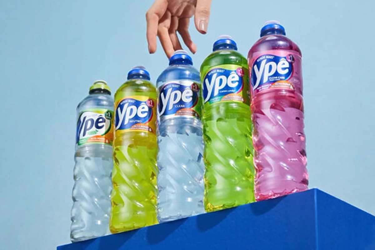 1 de 1 Imagem colorida de detergente da marca ypê - Foto: Divulgação