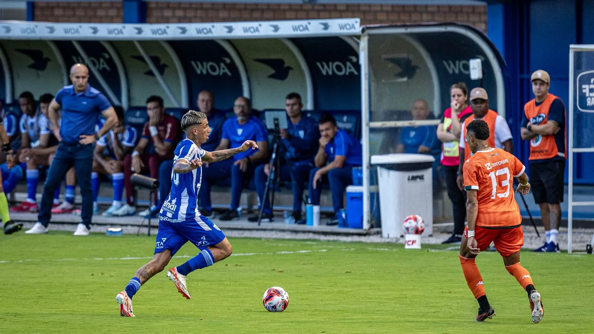 Carnaval tem folia e bola rolando no Catarinense.| Foto: Divulgação Avaí / Fabiano Rateke
