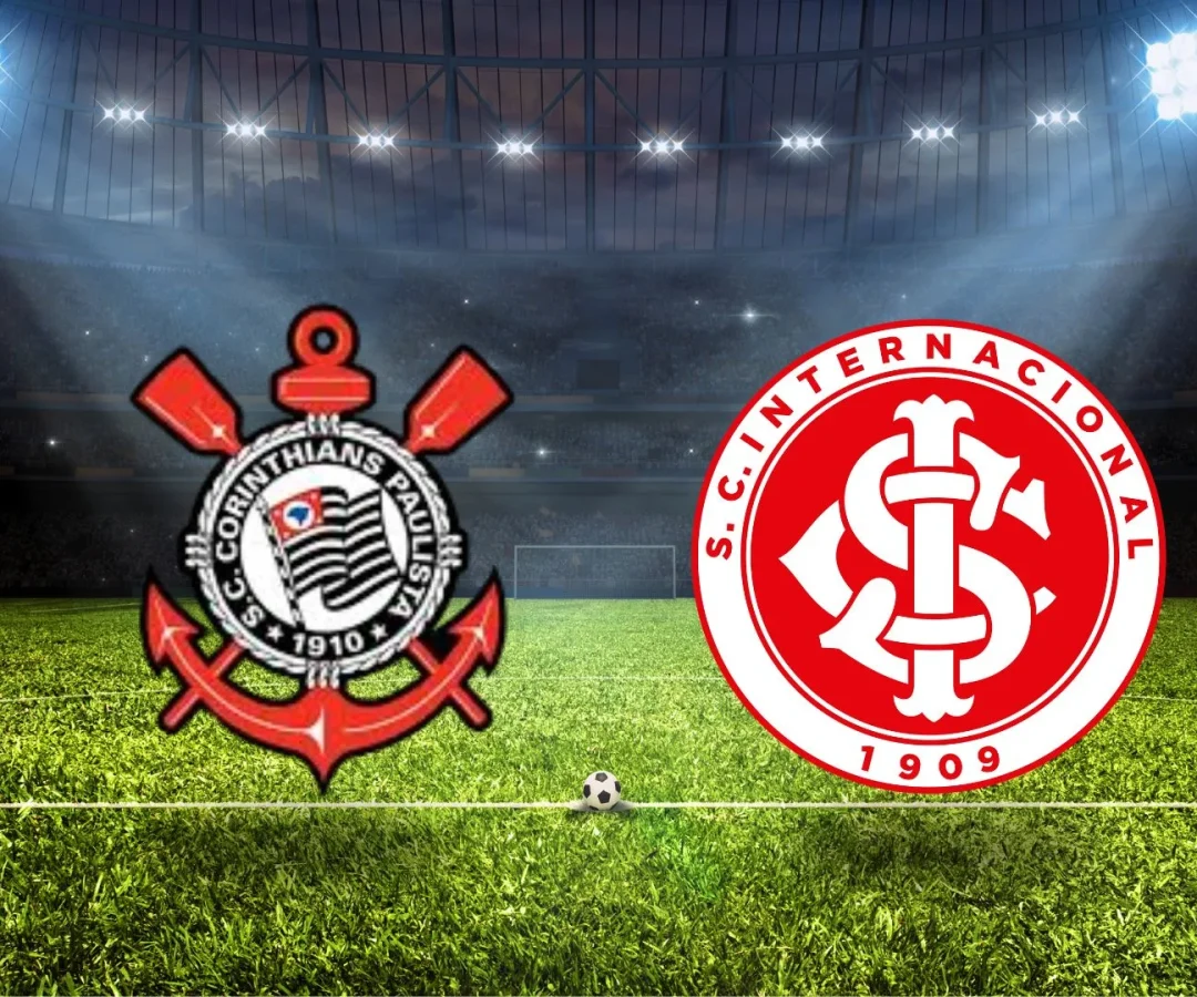 Corinthians x Internacional onde assistir e escalações.| Foto: Reprodução SCC10