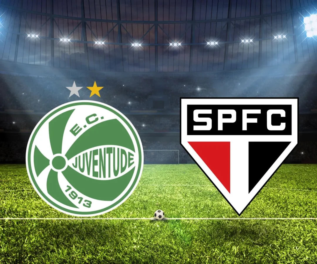 Juventude x São Paulo onde assisti e escalações.| Foto: Reprodução SCC10