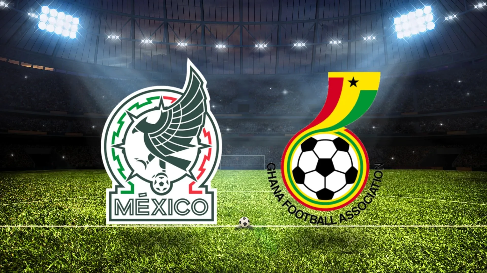 México x Gana onde assistir e escalações.| Foto: Reprodução SCC10