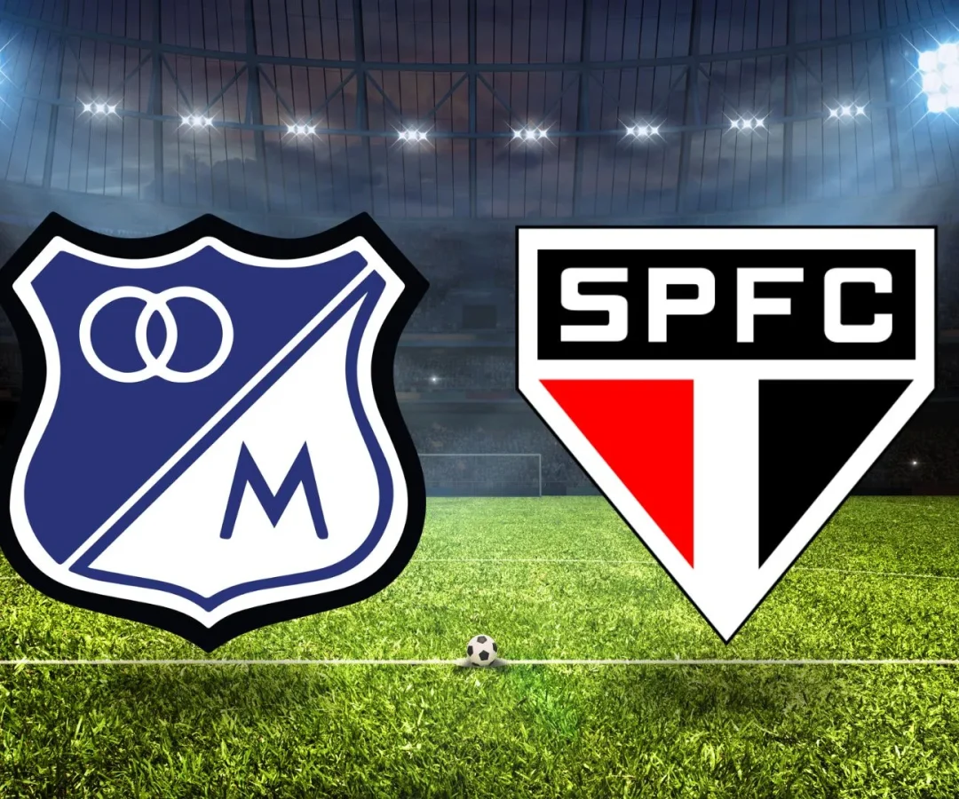 Millonarios x São Paulo onde assistir e escalações.| Foto: Reprodução SCC10