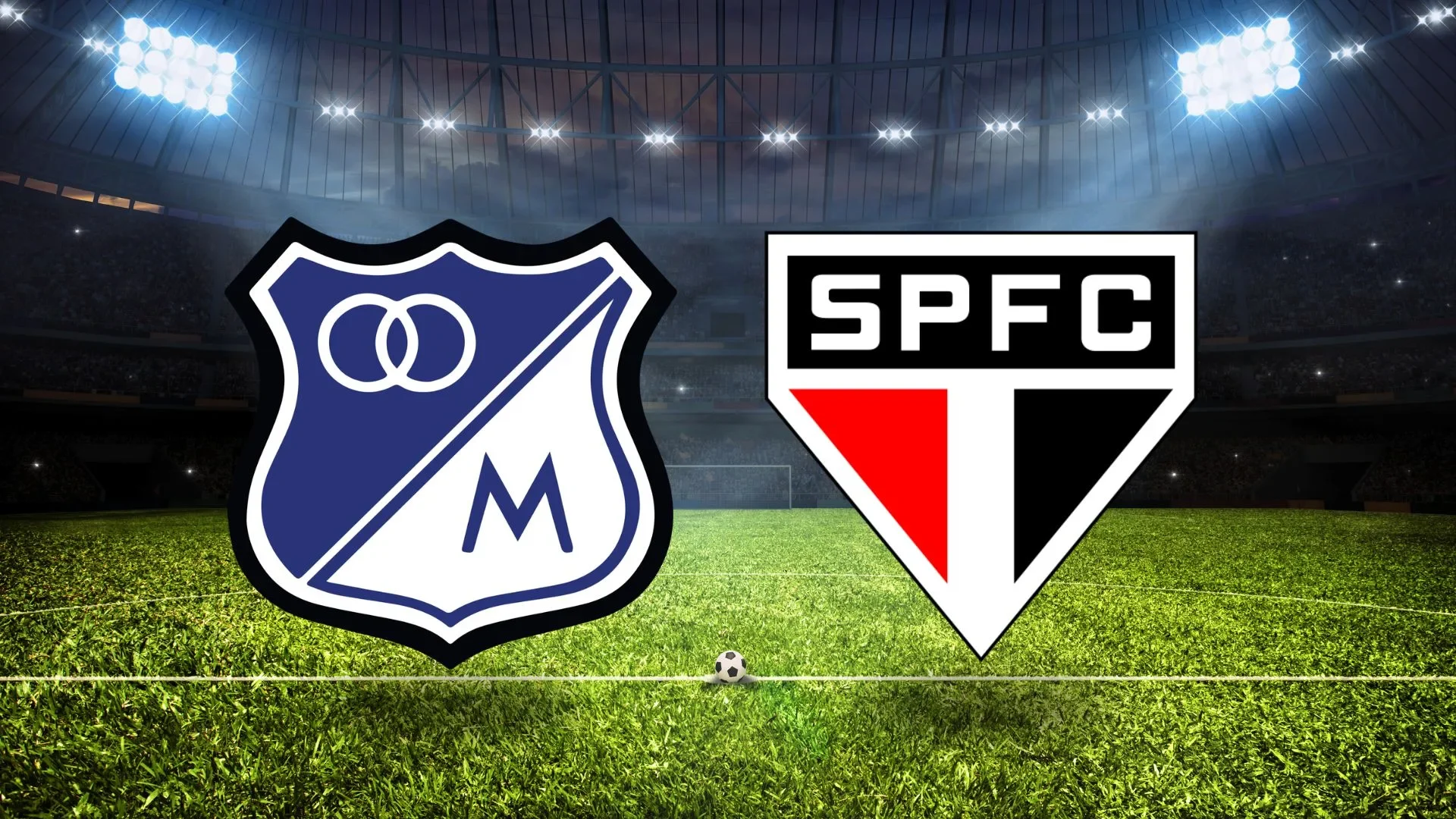 Millonarios x São Paulo onde assistir e escalações.| Foto: Reprodução SCC10