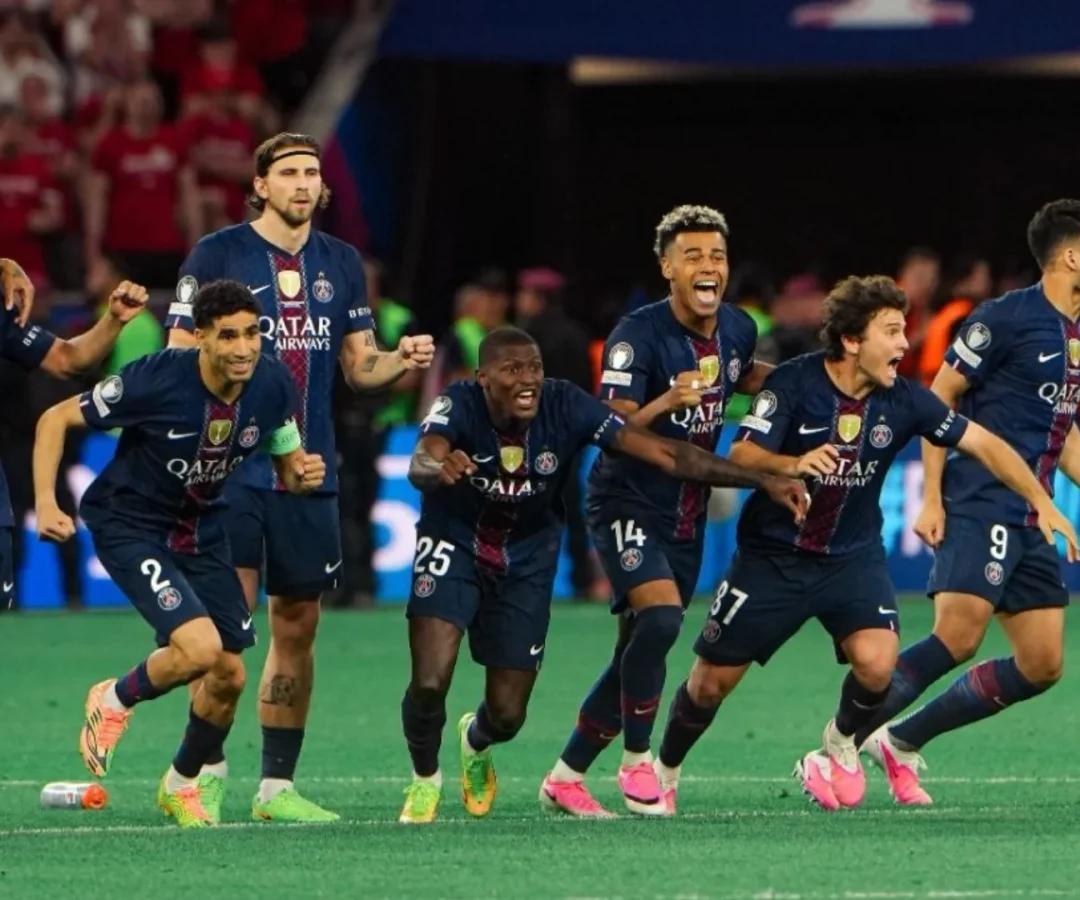 PSG vence Arsenal nos pênaltis e conquista o bicampeonato da Champions League – Imagem: reprod...