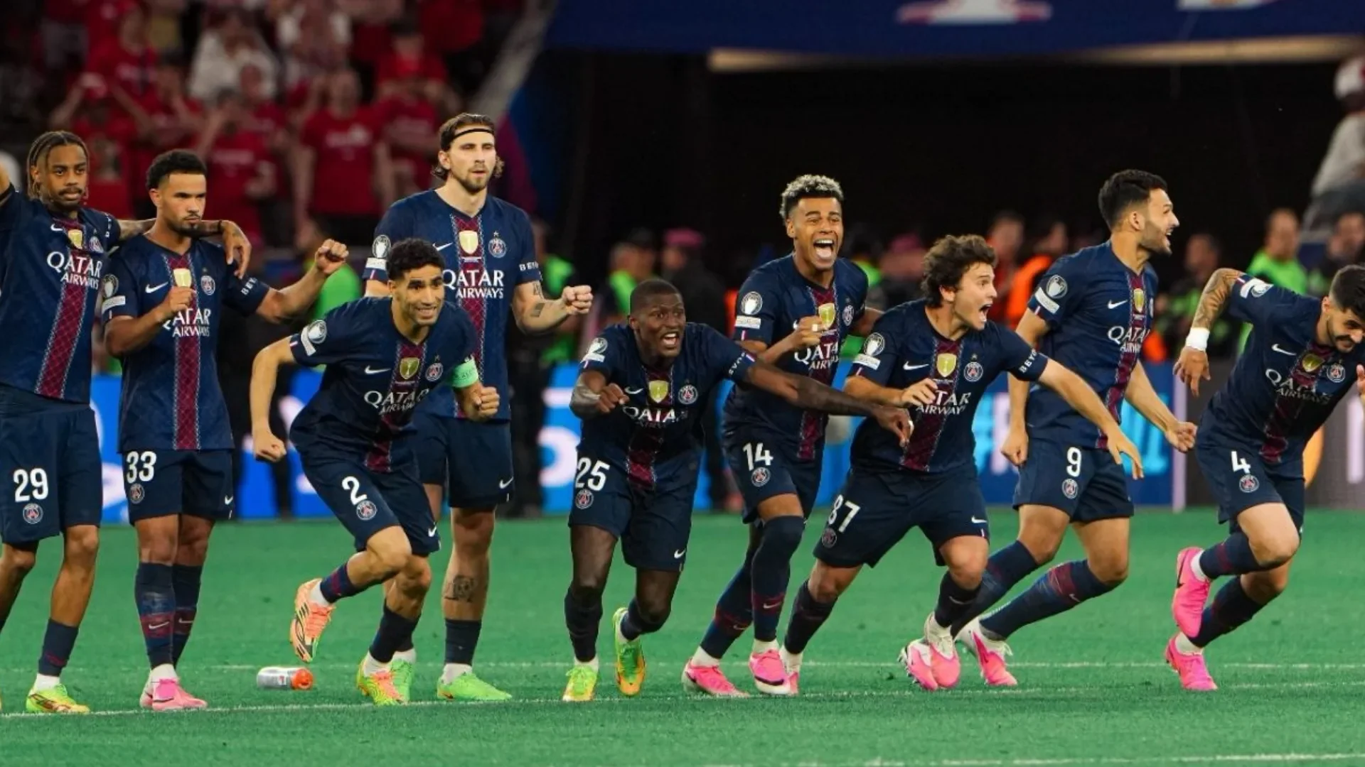 PSG vence Arsenal nos pênaltis e conquista o bicampeonato da Champions League – Imagem: reprod...