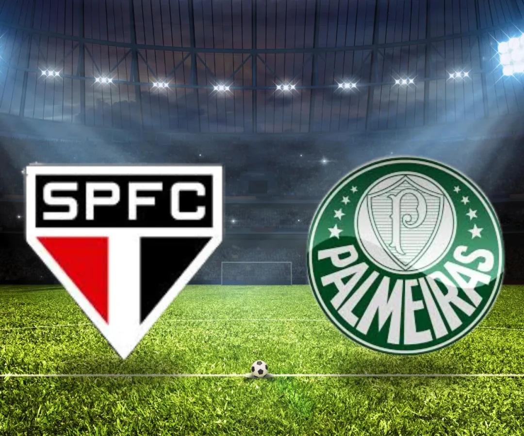 São Paulo x Palmeiras onde assistir e escalações.| Foto: Reprodução SCC10