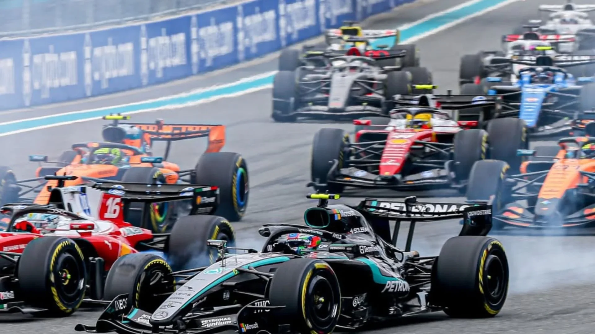Tem corrida de Fórmula 1 nesse domingo? | Foto: @f1/Redes Sociais