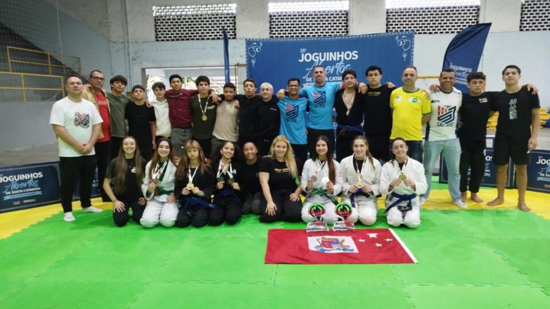 Time São José já soma 20 medalhas e dois troféus gerais nos Joguinhos Abertos de Santa Catari...