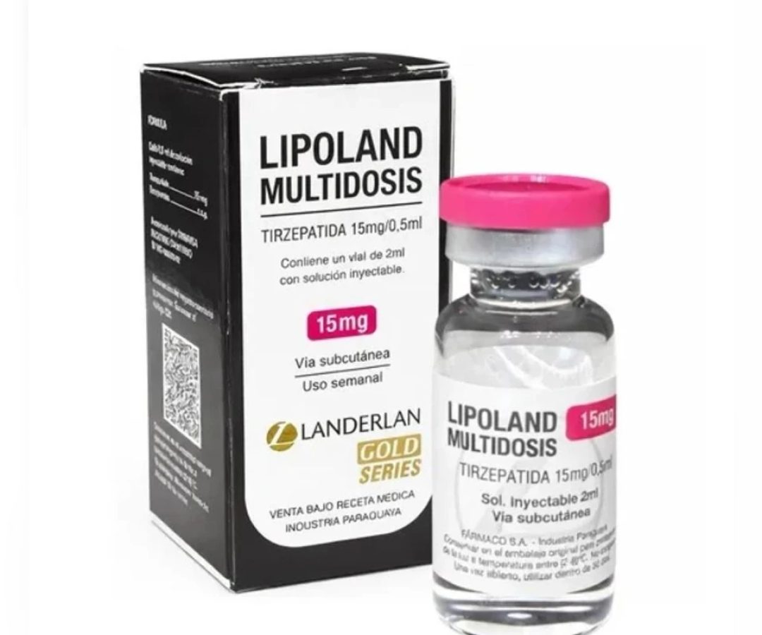 1 de 1 Foto colorida da ampola do medicamento Lipoland - Metrópoles - Foto: Reprodução / Anvisa